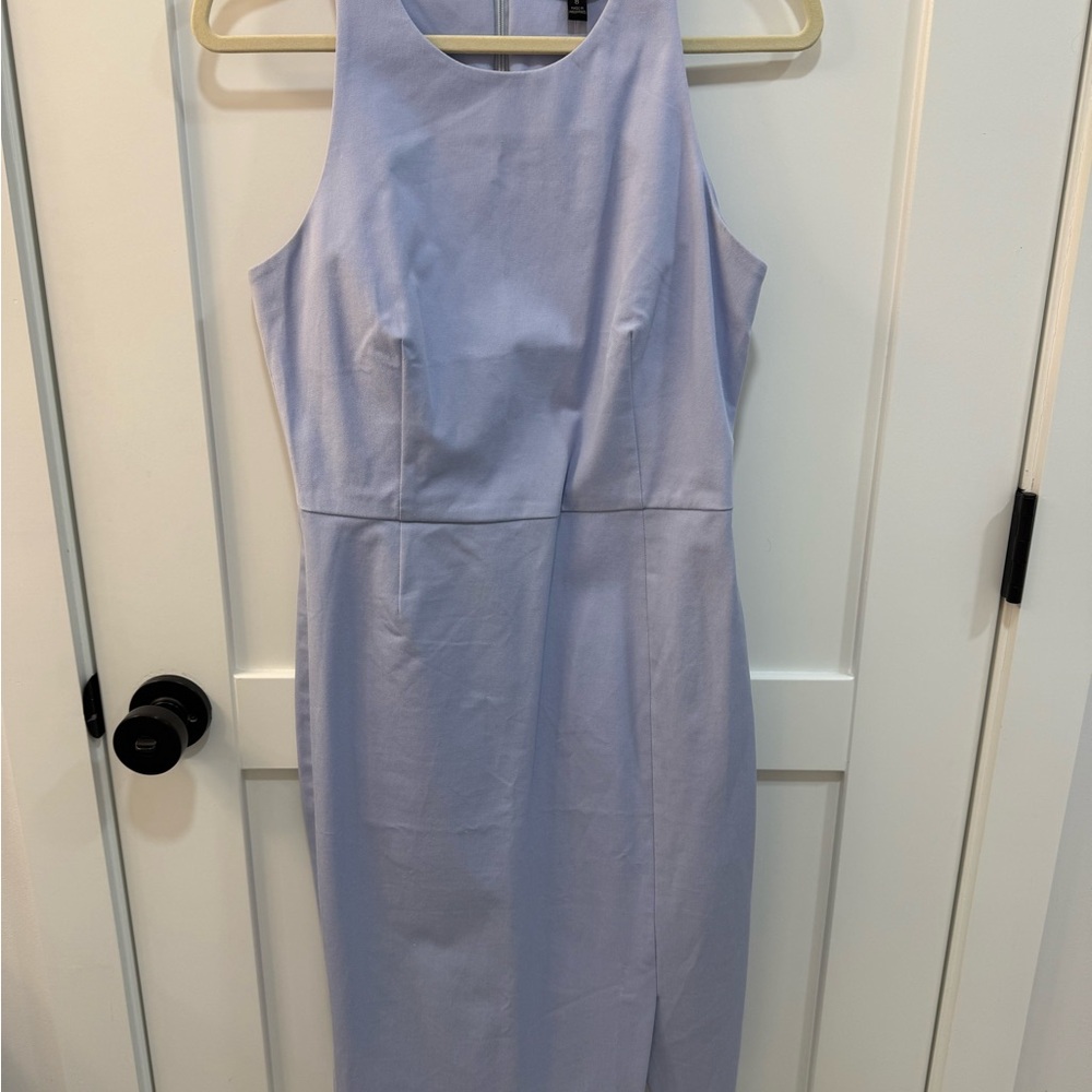Banana Republic Stretch Lavender Sleeveless Dress